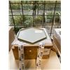 Image 2 : BOX OF 6 HAY GREY KALEIDO XL DESIGN TRAYS