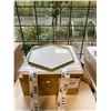 Image 2 : BOX OF 6 HAY GREY KALEIDO XL DESIGN TRAYS