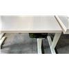 Image 2 : WHITE RISE-PRIMECABLES SIT/STAND ELECTRIC PROGRAMMERS TABLE (48"W 24"D)