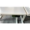 Image 2 : WHITE RISE-PRIMECABLES SIT/STAND ELECTRIC PROGRAMMERS TABLE (48"W 24"D)