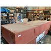 Image 2 : STABL DURABLE SINGLE TRUSS STEEL AND PVC FABRIC SHELTER, 8FT X 20FT X 9.8FT, WHITE WITH ZIPPER ROLL 