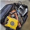 Image 2 : SUITCASE FULL OF ASSORTED HAND TOOLS AND SHOP ITEMS