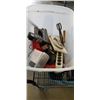 Image 1 : DRILL WITH CHARGER, NAIL GUN, TIRE INFLATER AND SCREWS