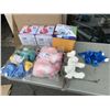 Image 1 : ICEBERG HOME, DINOSAURS, WOLF AND UNICORN PLUSH ANIMAL TOYS