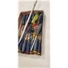 Image 2 : LONG NECK SCREWDRIVER SET, ASSORTED DRIVERS AND PRY BAR