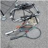 Image 1 : BIKE CARRIER WITH SQUASH AND TENNIS RAQUETS