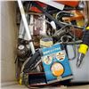 Image 2 : ASSORTED HAND TOOLS, BIKE PUMP, BITS ETC