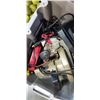 Image 2 : TOTE OF TOOLS AND CHARGERS