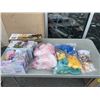 Image 1 : DINOSAURS, UNICORNS AND TURTLE STUFFED ANIMALS