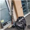 Image 1 : HOCKEY STICKS, BAG OF GEAR AND WATER BOTTLES