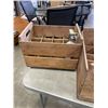 Image 2 : 2 VINTAGE WINE CRATES