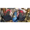 Image 1 : TWO 6 PERSON CONNECTING COLEMAN TENTS, STORE RETURNS AND CAMPING CHAIR