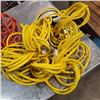 Image 2 : TWO 50' AND ONE 100' EXTENSION CORDS WITH POWER SUPPLY