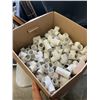 Image 2 : BOX OF PVC PIPE CONNECTORS USUALLY USED FOR CHICKEN COOPS