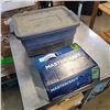 Image 1 : MASTERCRAFT DRILL IN BOX WITH SMALL BIN OF DRYWALL SCREWS
