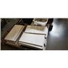 Image 1 : SKID OF NEW ASSORTED WHITE PORCELAIN TILES
