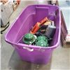 Image 1 : TOTE OF TOOLS AND LANTERNS