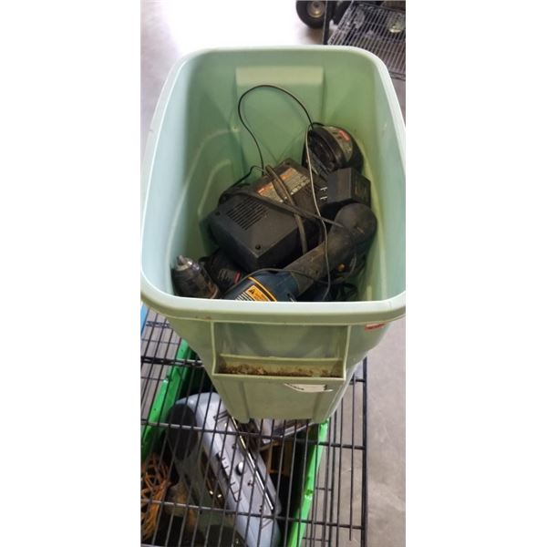 CORDLESS DRILLS AND CHARGERS