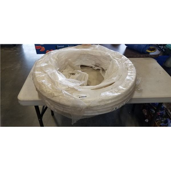 COIL OF PVC HOSE APPROX 300FT
