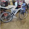 Image 1 : SILVER FULL SUSPENSION BIKE