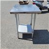 Image 3 : STAINLESS PREP TABLE