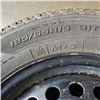 Image 3 : SET OF 4 STEEL 17" RIMS OFF 2017 FORD FOCUS WITH GOODYEAR 195 65/R17 TIRES APPROX 75%-80% TREAD