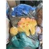 Image 3 : ICEBERG HOME WITH ANIMALS, RABBIT, UNICORN, DINOSAUR AND ASSORTED JUNGLE STUFFED ANIMAL TOYS