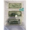 Image 2 : LAST 3 ISSUES OF CANADIAN $1 BILLS 1954, 1967, 1973