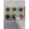 Image 2 : 6 CANADIAN DOLLARS 1968, 1969, 1970 MANITOBA CENTENNIAL, 1971 BC CENTENNIAL , 1972, 1973 PEI CENTENN