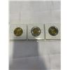 Image 2 : 3 CANADIAN COINS; 2 - 2020 VICTORY COLOURED AND NON COLOURED, 1 OSCAR PETERSON COLOURED COIN