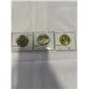 Image 1 : 3 CANADIAN COINS; 2 - 2021 DISCOVERY OF INSULIN  PLUS 2023 ELSIE MCGILL COLOURED COIN