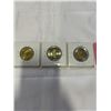 Image 2 : 3 CANADIAN COINS; 2 - 2021 DISCOVERY OF INSULIN  PLUS 2023 ELSIE MCGILL COLOURED COIN