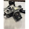 Image 2 : YASHICA FR-1 VINTAGE 35MM CAMERA AND LENSE 70-210MM BOTH WITH CASES