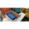 Image 1 : 8 BACKPACKS WITH BOX OF GREETING CARDS AND POST CARDS