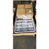 Image 1 : 2 NEW 2FT LIGHT FIXTURES AND CEILING LIGHT