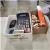 Image 1 : COLLECTIBLE LIGHTERS, MACTHES AND ASSORTED CALCULATORS