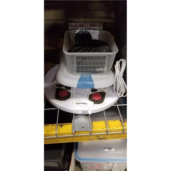 DR. HO'S PAIN THERAPY CIRCULATION PROMOTER AND DR. SCHOLLS FOOT MASSAGER
