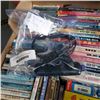 Image 2 : BOX OF DVD, CDS AND ROKU STREAMING STICK