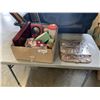 Image 1 : BOX OF COLLECTOR TINS AND COLLECTOR SPOONS