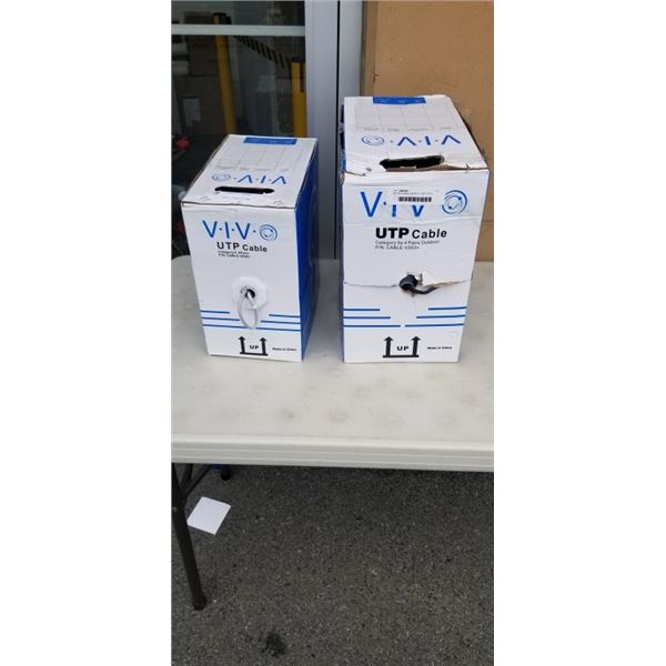CAT 5E/6 CABLE, APPROX. 1400' TOTAL
