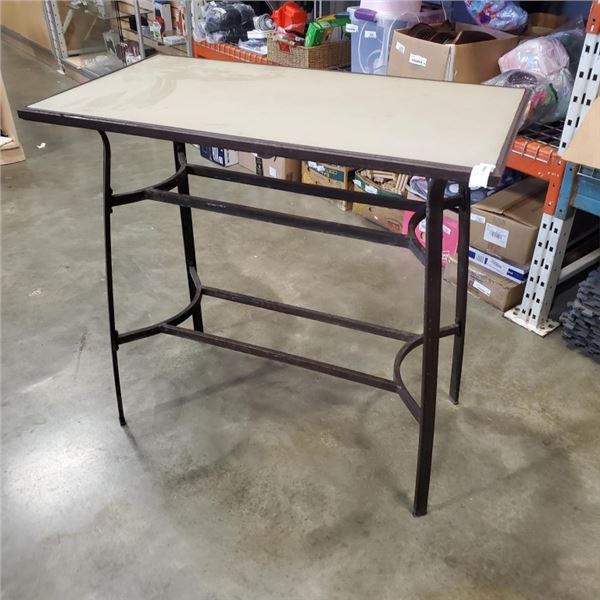 BAR HEIGHT PATIO TABLE WITH 4 STOOLS