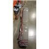 Image 1 : 5' X 8' HANDWOVEN COTTON AREA RUG