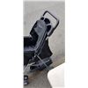 Image 3 : BLACK FOUR WHEELED PET STROLLER