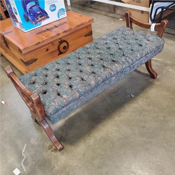 VINTAGE 50" LONG BENCH