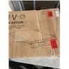 Image 2 : BLACK CLAMP ON 24" X 14" DESK EXTENSION WITH STORAGE