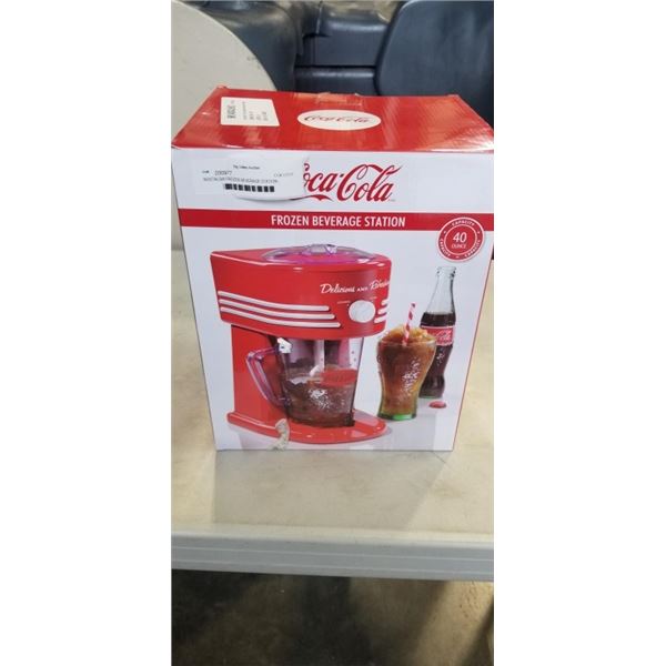 NOSTALGIA FROZEN BEVERAGE STATION - TESTED WORKING, RETAIL $249