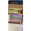 Image 2 : BOX OF KIDS BOOKS AND RUBIKS CUBE