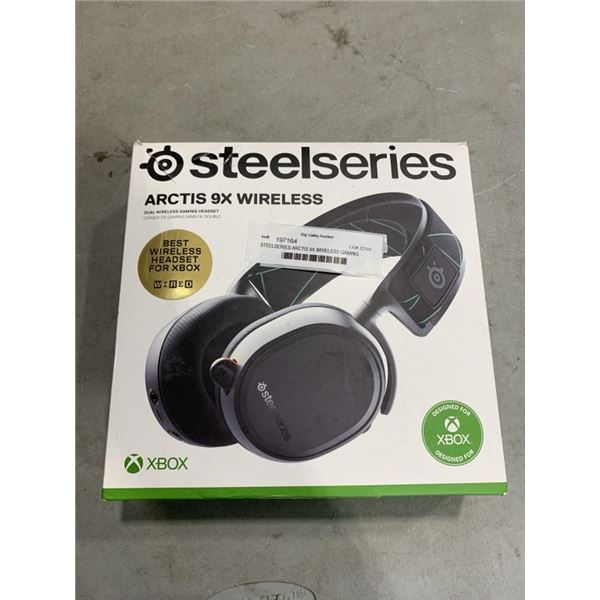 STEELSERIES ARCTIS 9X WIRELESS GAMING HEADSET - TESTED WORKING, RETAIL $259