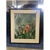 Image 1 : 'LETS TALK' SIGNED OIL ON CANVAS BY D. RICHARD