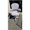 Image 1 : BRAND NEW MESH BACK OFFICE CHAIR, GREY AND WHITE, RETAIL $249